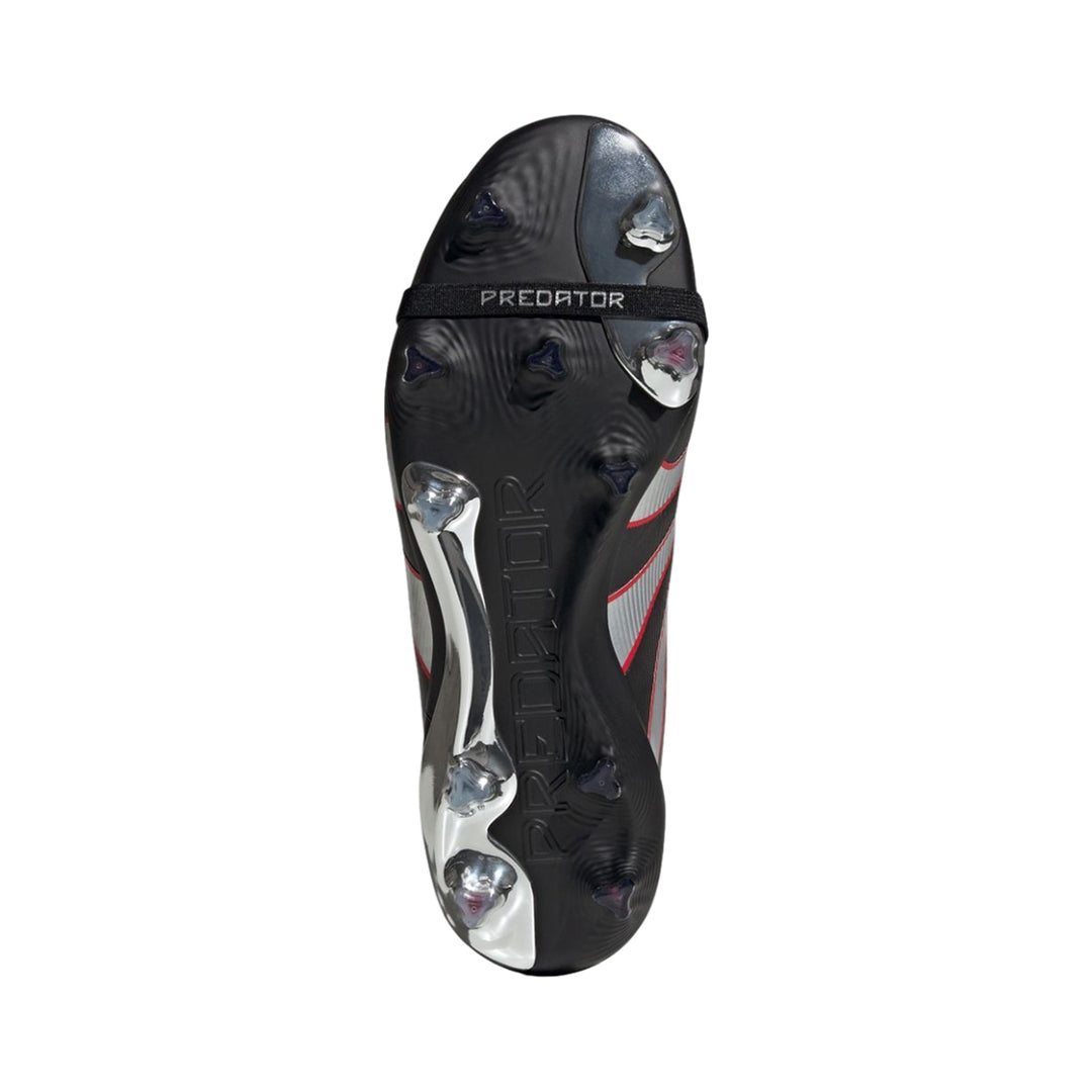 Predator Elite FT FG BSR - Core Black/Silver Met./Vivid Red