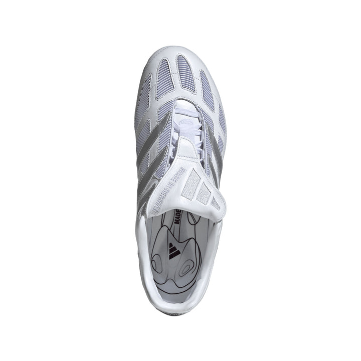 Predator Precision Elite FG - Ftwr White/Silver Met./Iron Met.