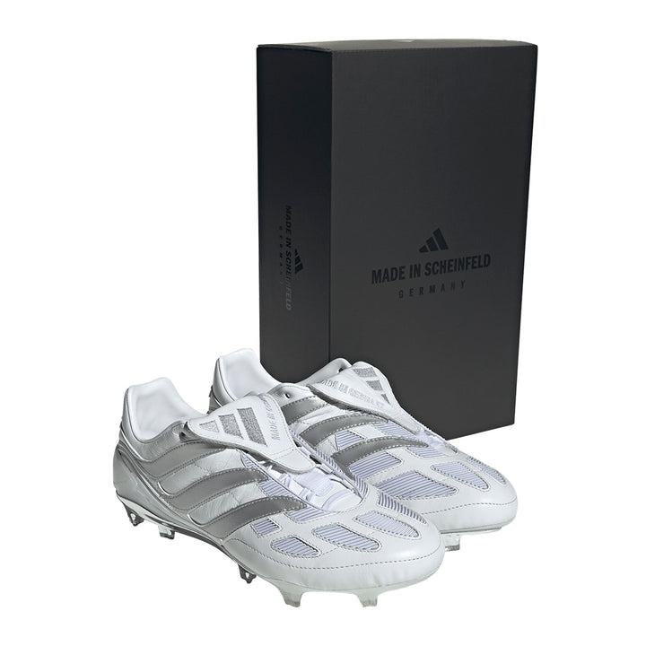 Predator Precision Elite FG - Ftwr White/Silver Met./Iron Met.