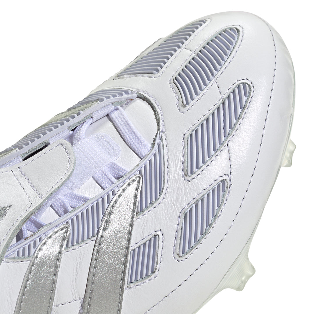 Predator Precision Elite FG - Ftwr White/Silver Met./Iron Met.
