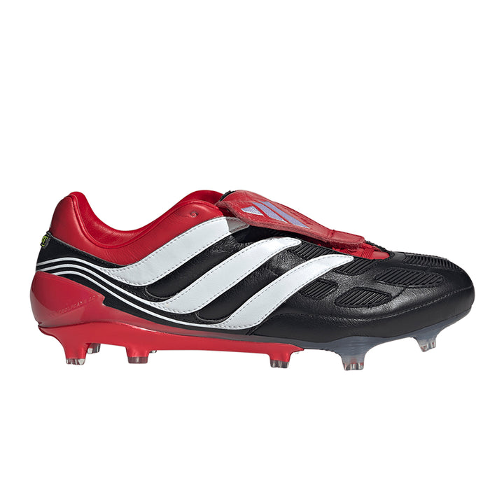 Predator Precision Elite FG - Core Black/ White/Collegiate Red