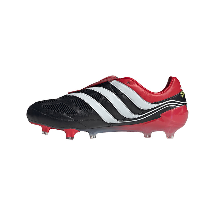 Predator Precision Elite FG - Core Black/ White/Collegiate Red
