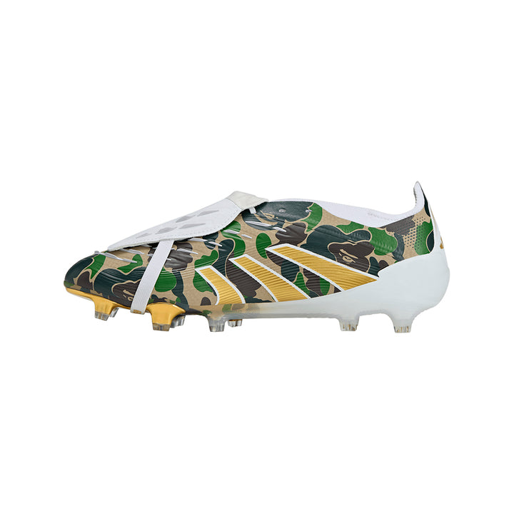 Predator Elite FT FG Bape - Hemp/Gold Met/Ftwr White
