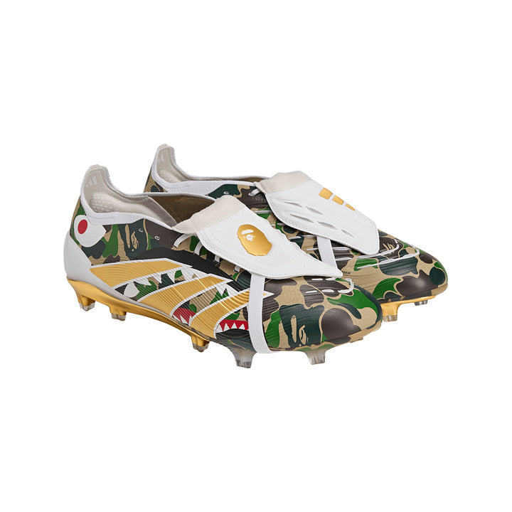 Predator Elite FT FG Bape - Hemp/Gold Met/Ftwr White