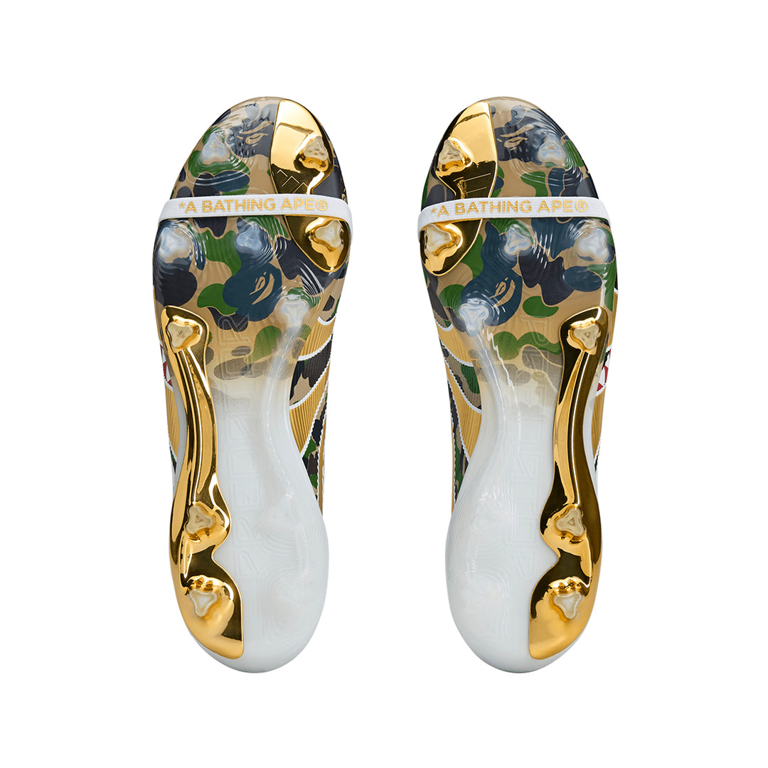 Predator Elite FT FG Bape - Hemp/Gold Met/Ftwr White