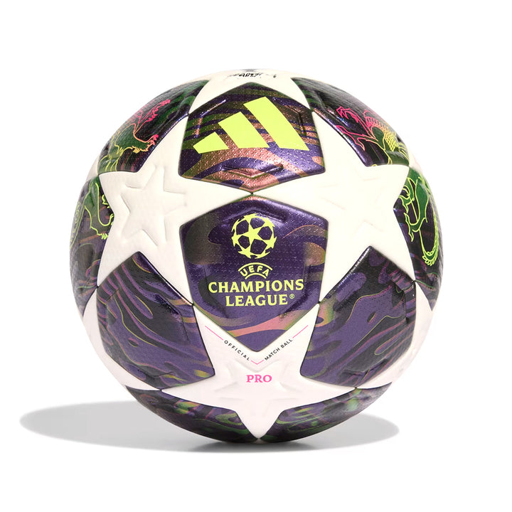 UEFA Champions League Final Pro Ball - Dark Purple/White/Solar Yellow