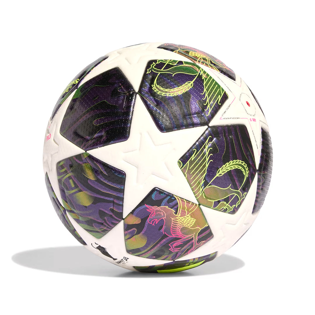 UEFA Champions League Final Pro Ball - Dark Purple/White/Solar Yellow