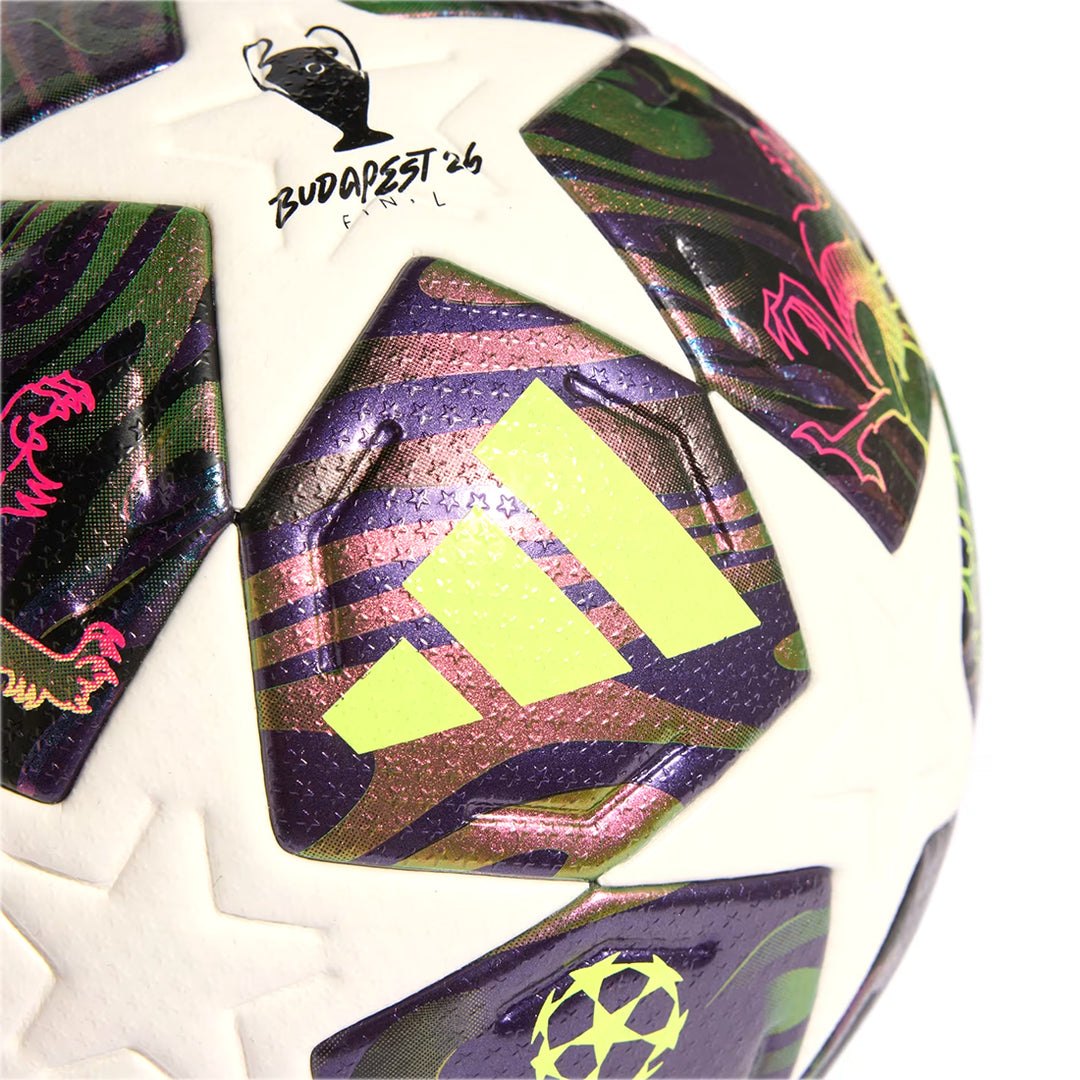 UEFA Champions League Final Pro Ball - Dark Purple/White/Solar Yellow