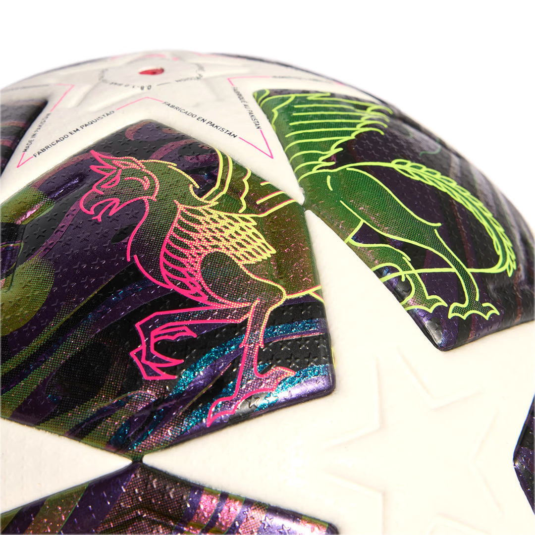 UEFA Champions League Final Pro Ball - Dark Purple/White/Solar Yellow