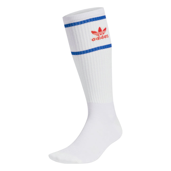 David Beckham Crew Socks -  White/Broyal/Lusred