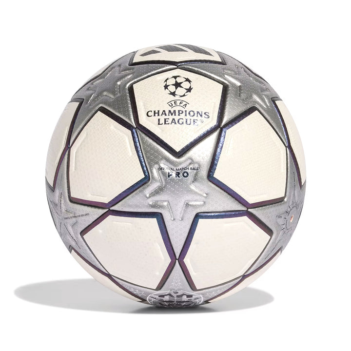 UEFA Champions League Pro 3rd Ball - White/Silver Met.