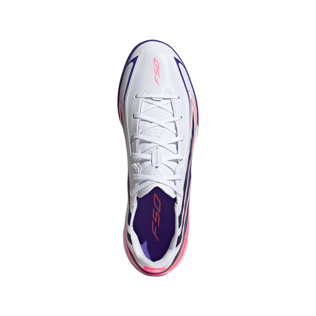 F50 League TF - White / Solar Purple / Solar Turbo