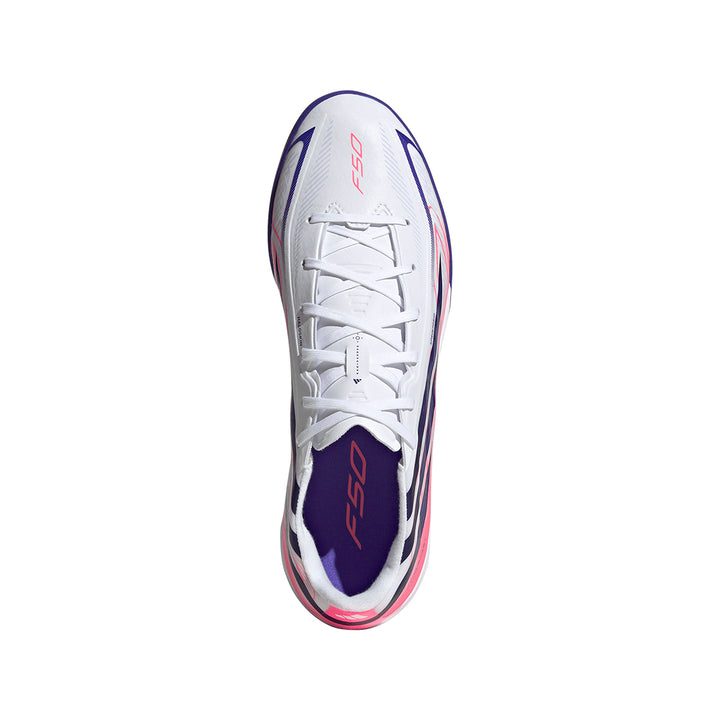 F50 League TF - White / Solar Purple / Solar Turbo