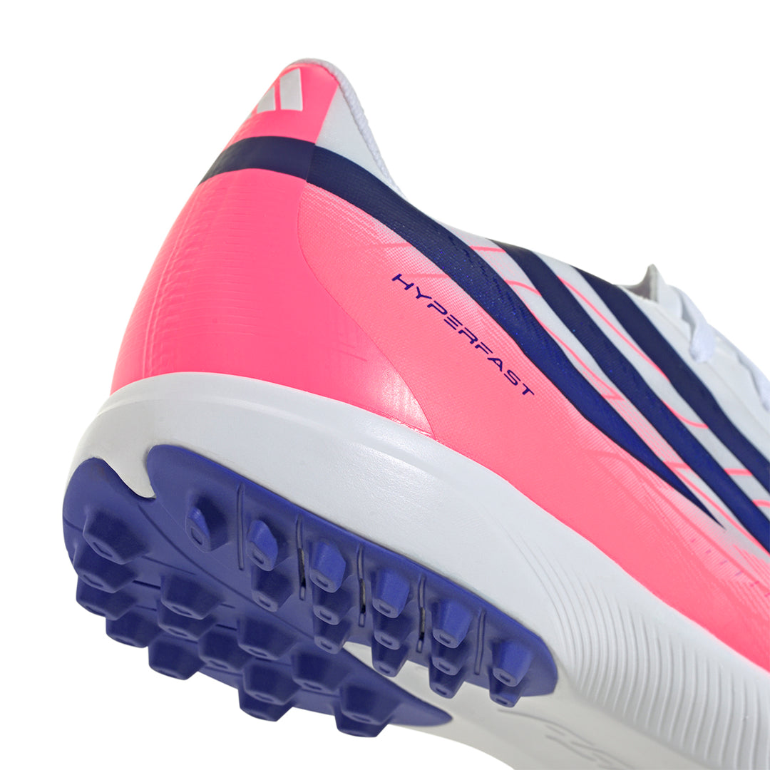 F50 League TF - White / Solar Purple / Solar Turbo