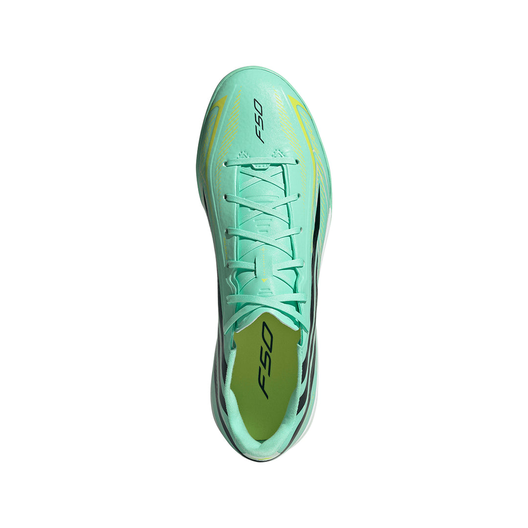 F50 Hyperfast League TF - Pulse Mint / Night Navy / Solar Lemon