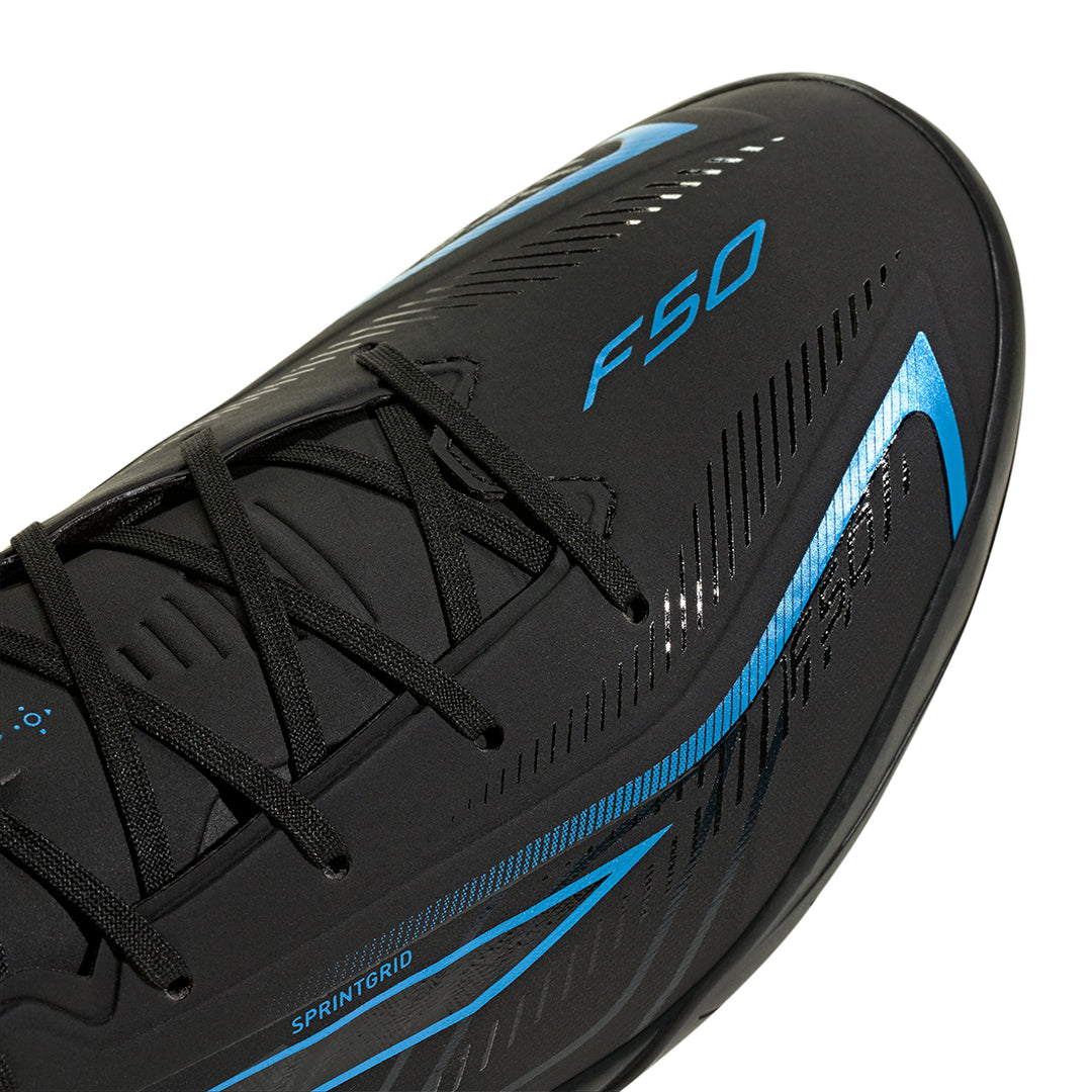 F50 League TF - Core Black / Core Black / Lucid Ray Blue