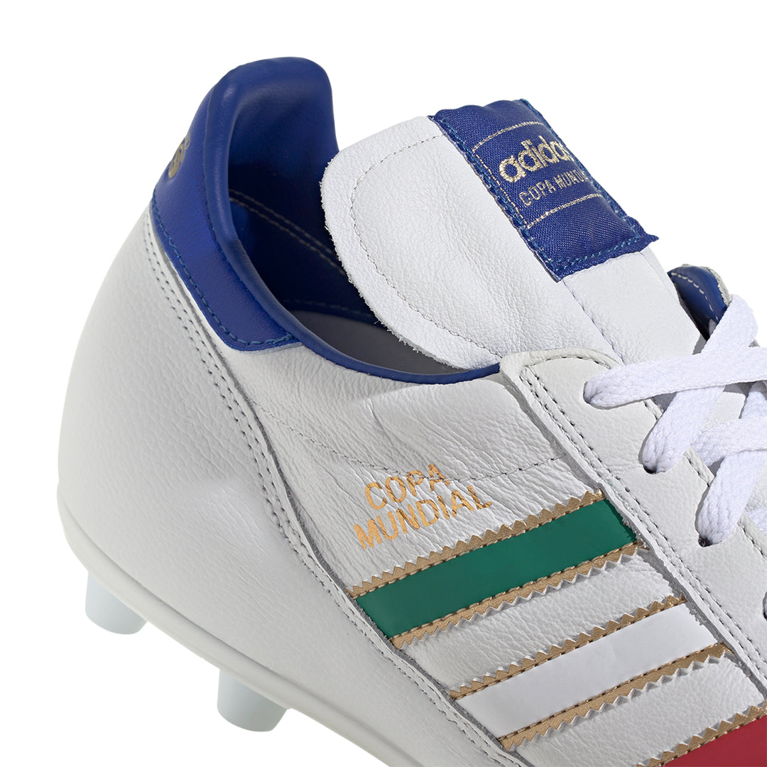 Copa Mundial FG - Cloud White / Green / Gold Metallic