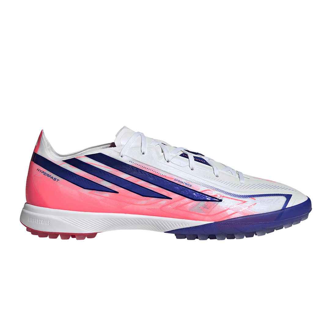 F50 Hyperfast Pro TF - White / Solar Purple / Solar Turbo
