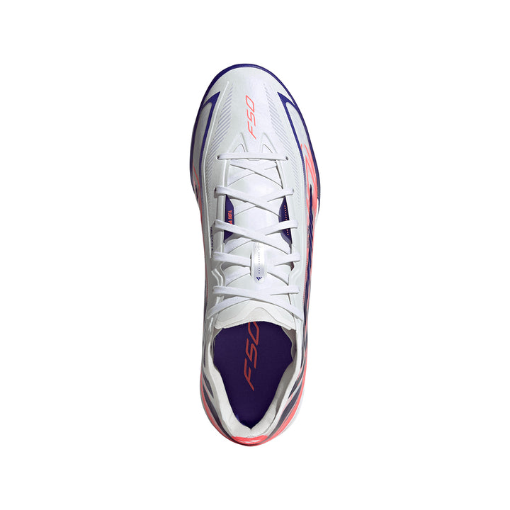 F50 Hyperfast Pro TF - White / Solar Purple / Solar Turbo