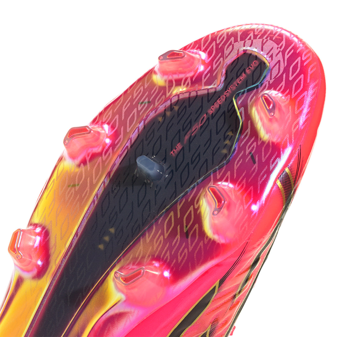 F50 Hyperfast EVO FG - Solar Turbo / Core Black / Gold Mettalic
