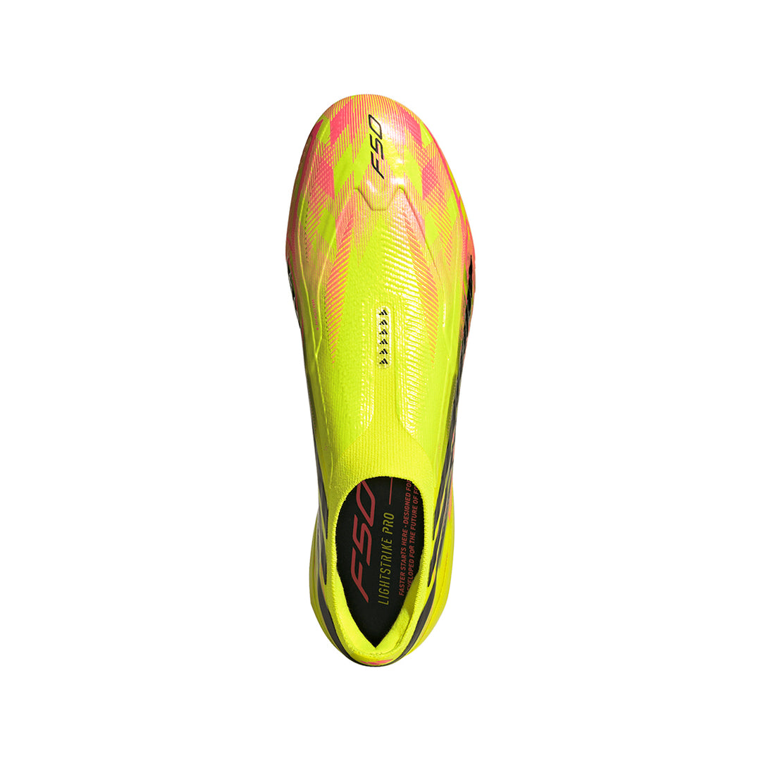 F50 Hyperfast Elite Laceless FG - Team Solar Yellow 2 / Core Black / Solar Turbo