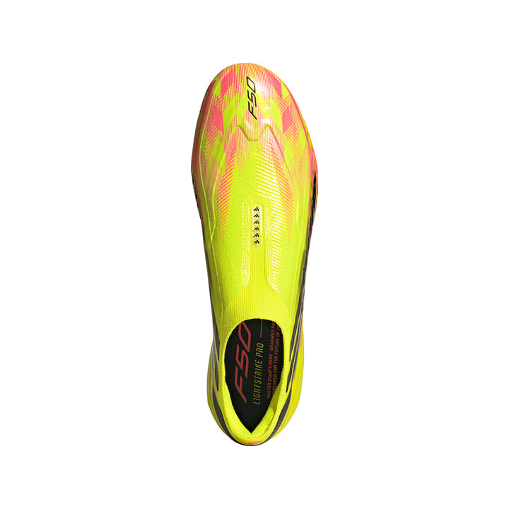 F50 Hyperfast Elite Laceless FG - Team Solar Yellow 2 / Core Black / Solar Turbo