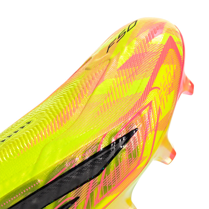 F50 Hyperfast Elite Laceless FG - Team Solar Yellow 2 / Core Black / Solar Turbo