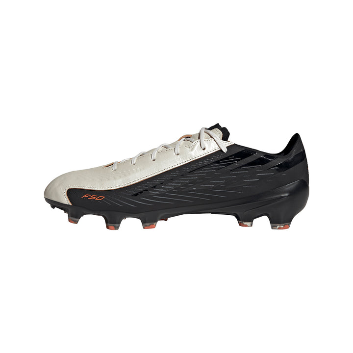 F50 Elite Hyperfast FG L - Tech - Zero Metallic / Core Black / Solar Orange