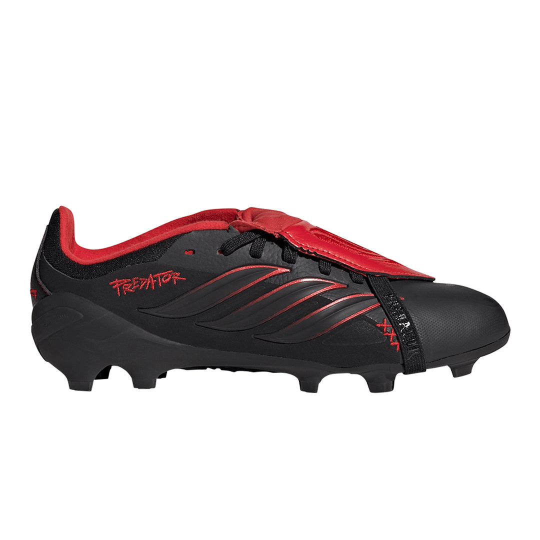 Predator Elite Fold Over Tongue FG JL Tech - Core Black / Core Black / Core Black