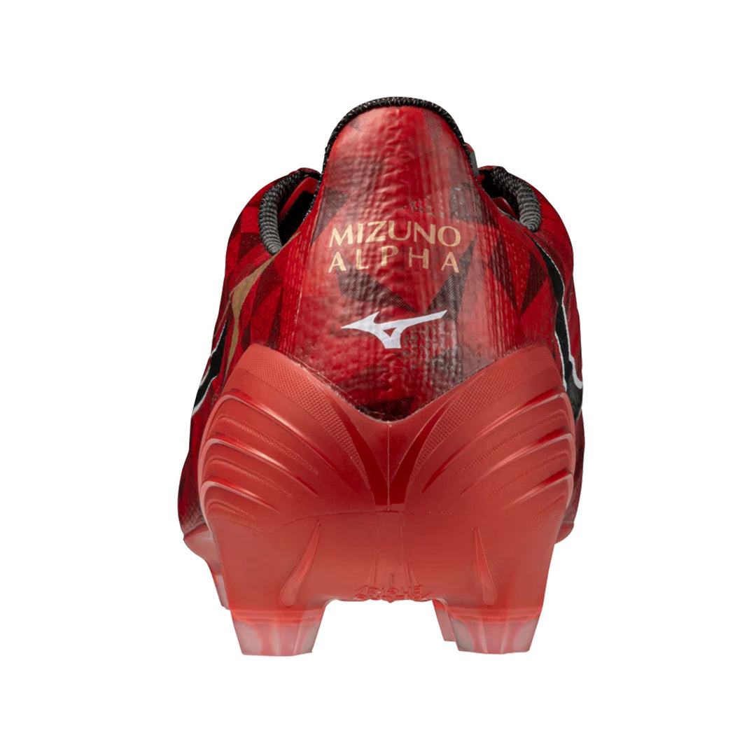 Mizuno Alpha II Japan FG - Red/Black/Gold