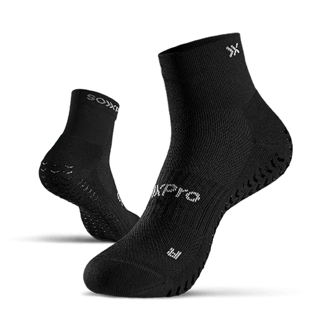 SOXPro Sprint Grip Socks - Black
