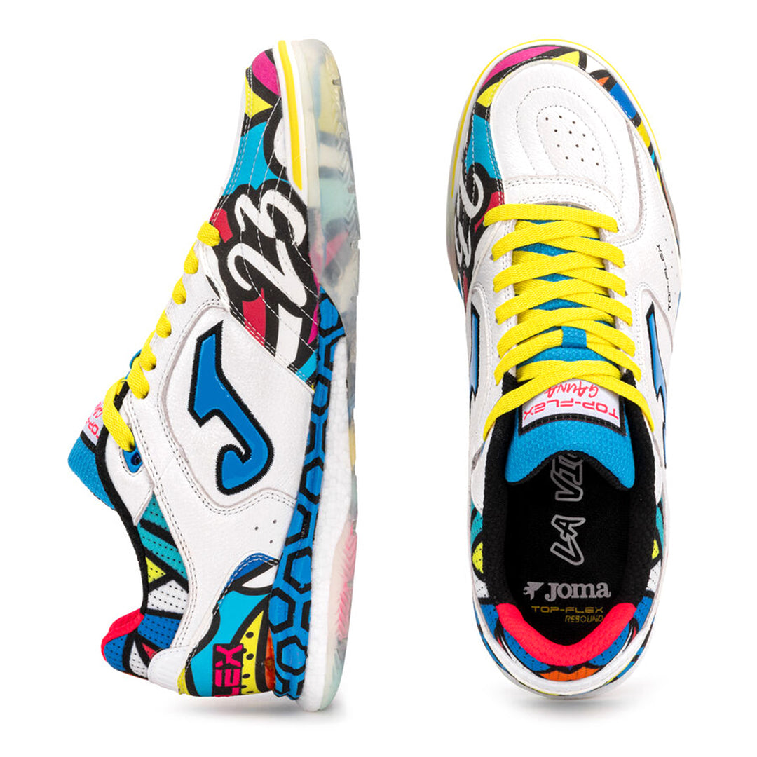 Top Flex Rebound 2672 Luciano Indoor - White / Multicolor